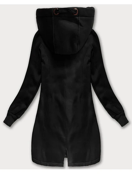bluza damska z kapturem czarna model 21248955 - LHD