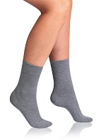 Dámské bambusové ponožky BAMBUS LADIES COMFORT SOCKS - BELLINDA - šedá
