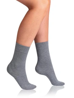 Dámské bambusové ponožky BAMBUS LADIES COMFORT SOCKS - BELLINDA - šedá