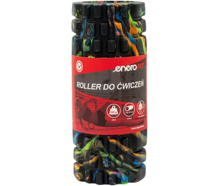 CAMOUFLAGE EXERCISE ROLLER 14x33CM ENERO FIT