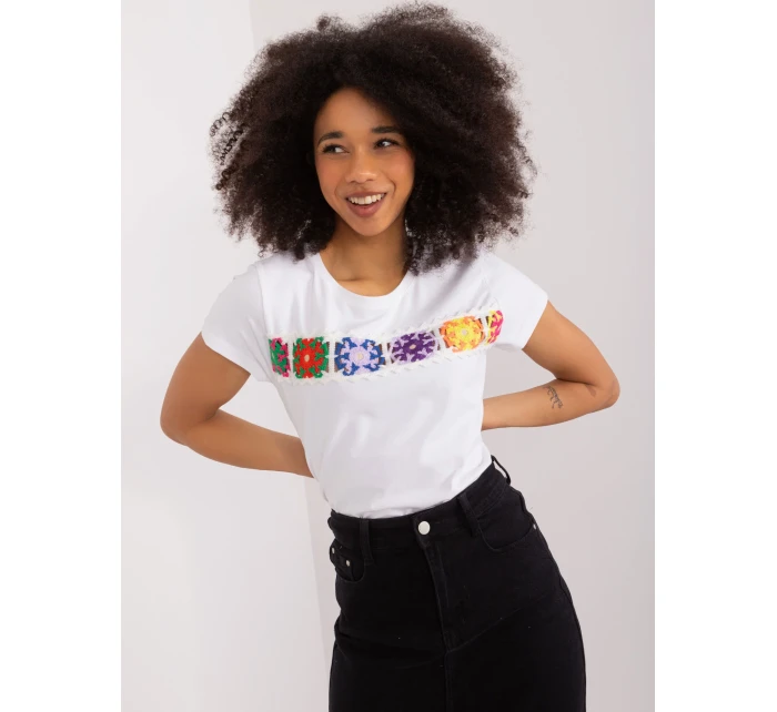 Bluzka RV BZ model 19735045 biały - FPrice Bluzka RV BZ model 19735045 biały - FPrice