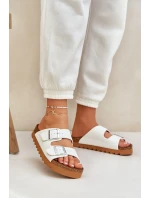 Klasické dámské pantofle Big Star – bílé Klasické dámské pantofle Big Star – bílé