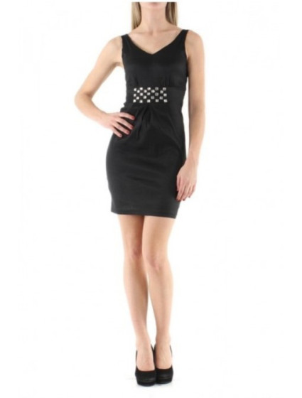 Společenské krátké šaty značkové Paris černé Černá  Paris model 15042347 - CHARM&#39;S Paris