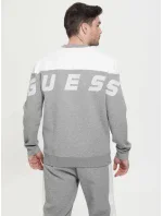 Pánská mikina Z2BQ01KBCK2 CGYH šedá/ecru - Guess Pánská mikina Z2BQ01KBCK2 CGYH šedá/ecru - Guess