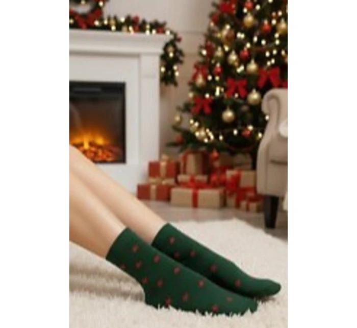 Dámské ponožky CHRISTMAS CHILL - 40 DEN