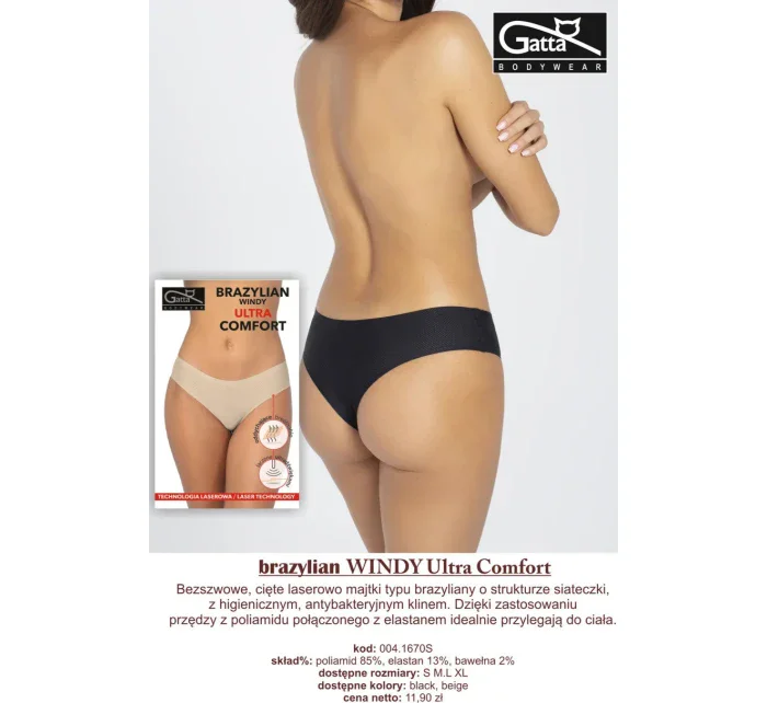 Dámské kalhotky brazilky - WINDY ULTRA COMFORT