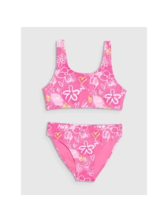 Dívčí dvoudílné plavky 4F 4FJRSS25UBKSF051-90A