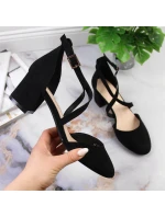 Sergio Leone W SK365A černé páskové sandály