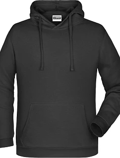 JN 796 Pánská mikina s kapucí model 22437586 black - Daiber