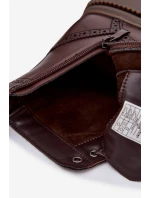 Kožené pánské boty  25 33 hnědé Męskie model 21772306 - Lee Cooper