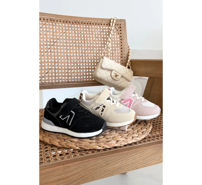 Dětské sportovní tenisky na suchý zip béžové Galisse Dětské sportovní tenisky na suchý zip béžové Galisse