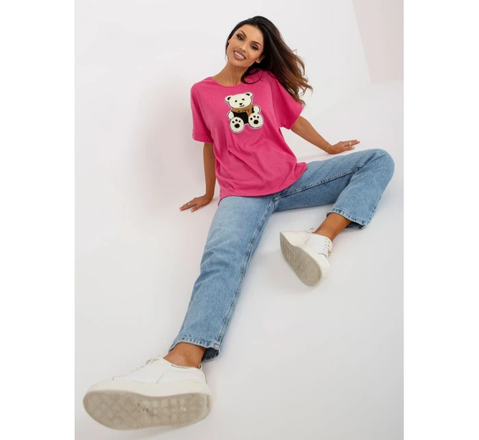 Dámská halenka LK BZ 509251.26X fuchsiová - FPrice