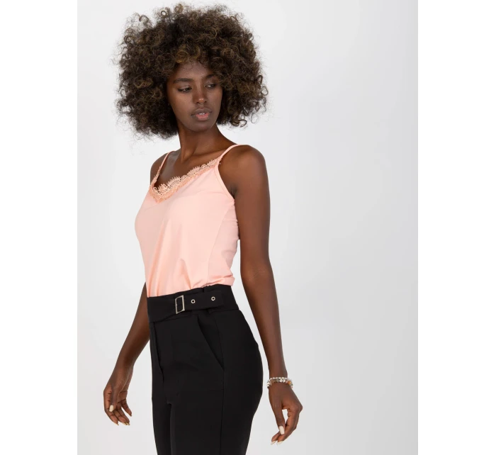 Dámský top LK TP 507650 3.04P broskev Dámský top LK TP 507650 3.04P broskev