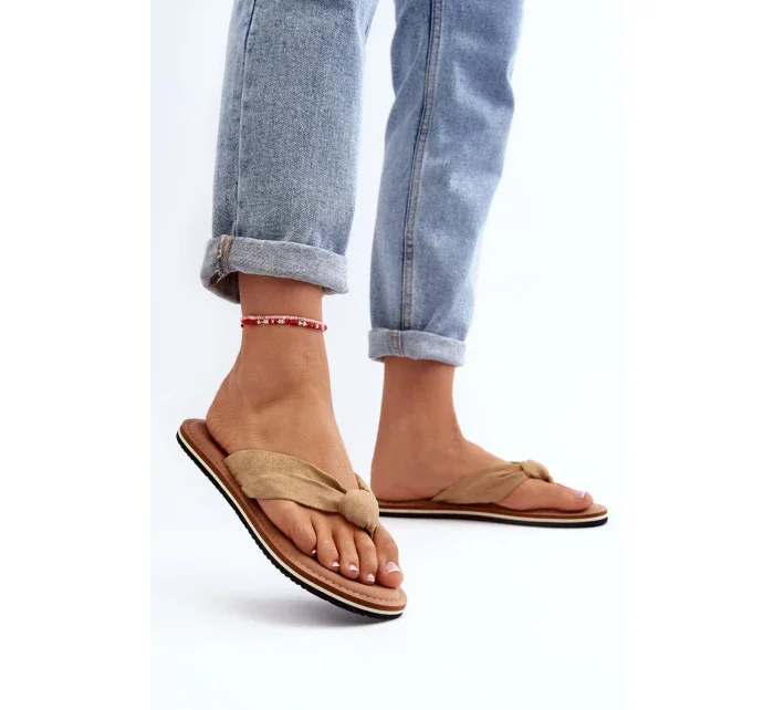 Dámské žabky Big Star Béžová Dámské žabky Big Star Béžová