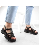 Gumové sandály s W model 20183821 - Zaxy