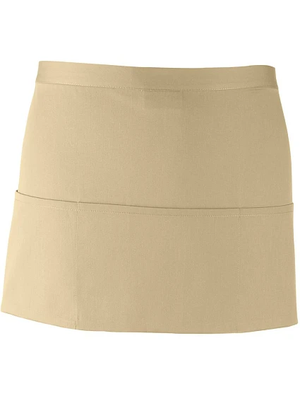 Premier PR 155 Krátká zástěra do pasu s kapsou "Colours" 39.0155 khaki Premier PR 155 Krátká zástěra do pasu s kapsou "Colours" 39.0155 khaki