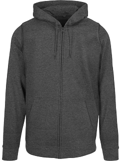 Build your Brand BB 008 Pánská mikina s kapucí 56.B008 charcoal