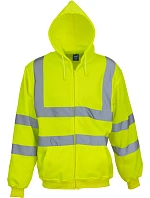 07 HiVis mikina s kapucí hi vis yellow model 22501870 - Yoko 07 HiVis mikina s kapucí hi vis yellow model 22501870 - Yoko