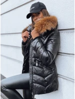 Dámská zimní bunda EMBRACE černá FashionStreet TY3996 Dámská zimní bunda EMBRACE černá FashionStreet TY3996