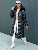 Dámská prošívaná zimní bunda CRYSTAL s kapucí černá Dstreet model 21979690 - FashionStreet