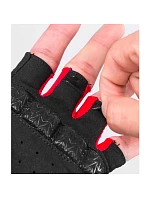 Rockbros S169BR S cyklistické rukavice s gelovými polštářky - černá/červená