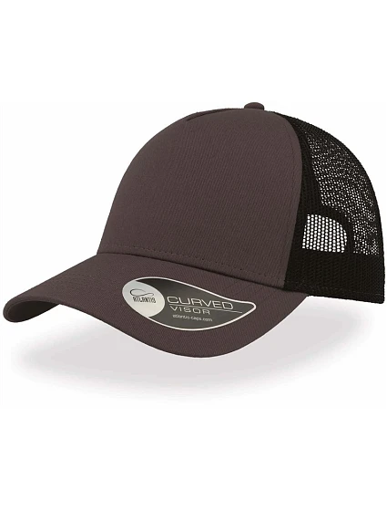 Atlantis Headwear Rapper Cotton 5 panelová Trucker kšiltovka "Rapper" 33.8020 dark grey/black Atlantis Headwear Rapper Cotton 5 panelová Trucker kšiltovka "Rapper" 33.8020 dark grey/black