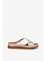 Kožené Dámské Sandály Na Platformě model 21701977 - Maciejka Kožené Dámské Sandály Na Platformě model 21701977 - Maciejka