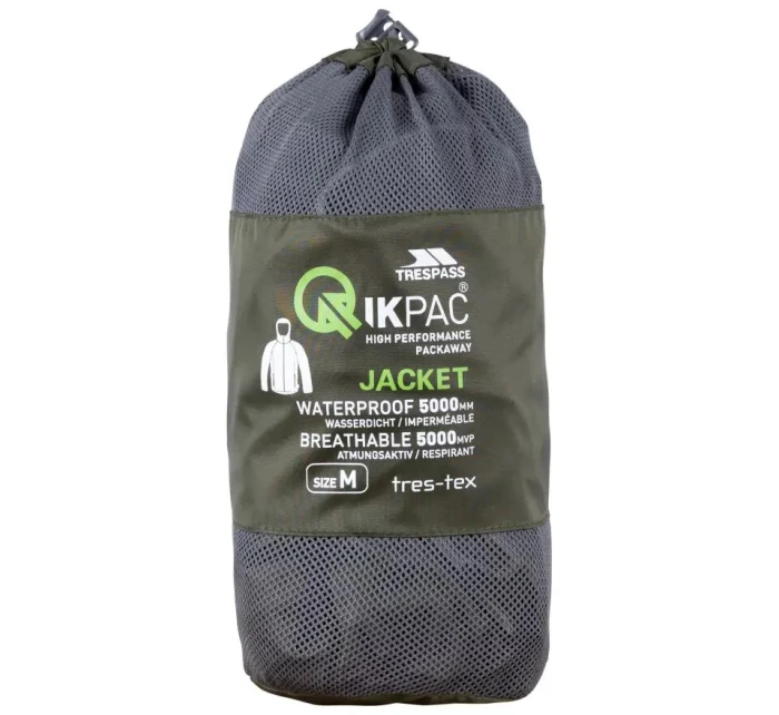 Unisex sportovní bunda Trespass QIKPAC X 