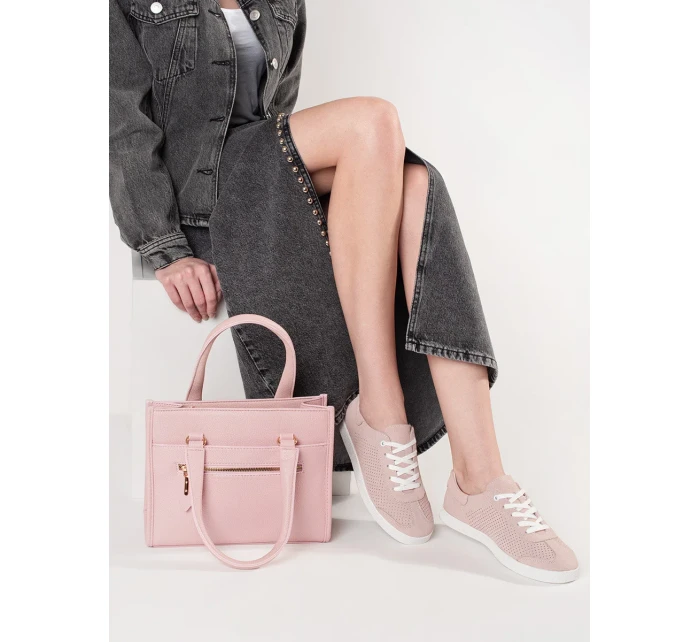 Praktické dámské model 20906245 tenisky bez podpatku - GOODIN Praktické dámské model 20906245 tenisky bez podpatku - GOODIN