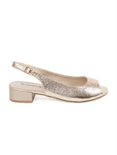 Trendy  sandály dámské zlaté Obcas