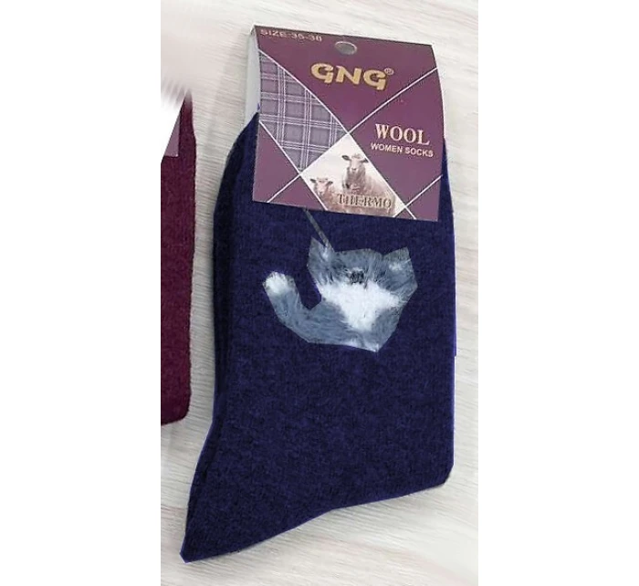 WiK 003 dámské ponožky Angora 978 35-42