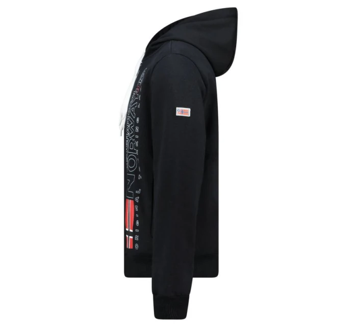 Geographical Norway Fogora DB 100 M WZ3064H/GN-Černá mikina Geographical Norway Fogora DB 100 M WZ3064H/GN-Černá mikina