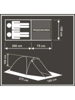 Stan pro 2 osoby cm model 21827091 - Enero Camp Stan pro 2 osoby cm model 21827091 - Enero Camp