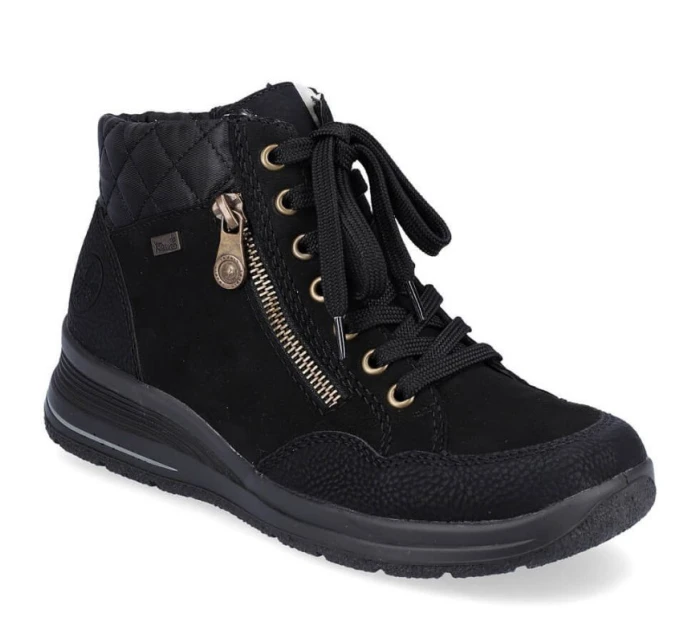 Nepromokavé kožené zateplené boty Rieker W RKR567 Nepromokavé kožené zateplené boty Rieker W RKR567