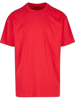 BY 102 Oversize tričko z těžké bavlny 56.0102 model 22441752 red - Build your Brand