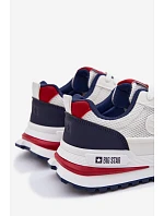 Pánské sportovní boty Big Star model 22064060 HiPoly System Bílé - Big Star Shoes Pánské sportovní boty Big Star model 22064060 HiPoly System Bílé - Big Star Shoes