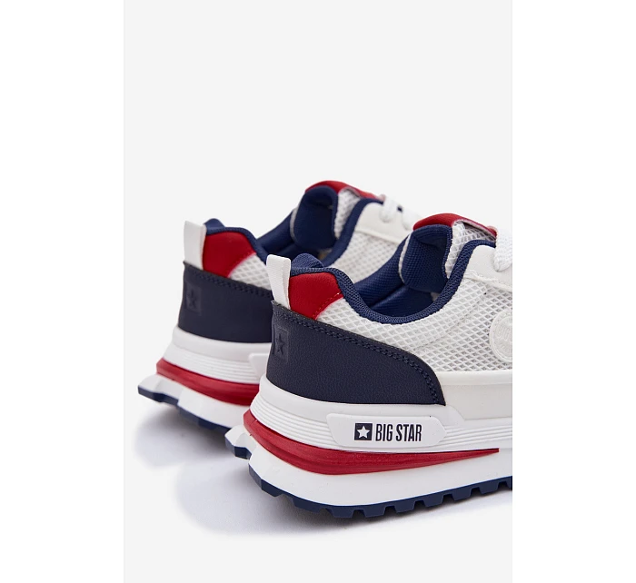 Pánské sportovní boty Big Star model 22064060 HiPoly System Bílé - Big Star Shoes Pánské sportovní boty Big Star model 22064060 HiPoly System Bílé - Big Star Shoes