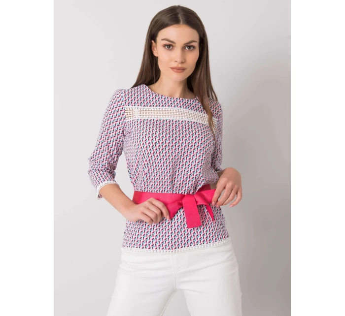 Halenka LK BZ model 15440725 bílá a růžová - FPrice