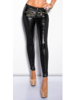 Sexy KouCla Treggings in leather look application