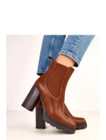 Boty na podpatku model 220578 Solea Boty na podpatku model 220578 Solea