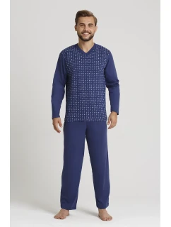 Pánské pyžamo Gucio long/r 4XL-5XL