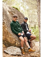 Fruit of the Loom Premium Sweat Jacket Mikina 16.2228 light graphite