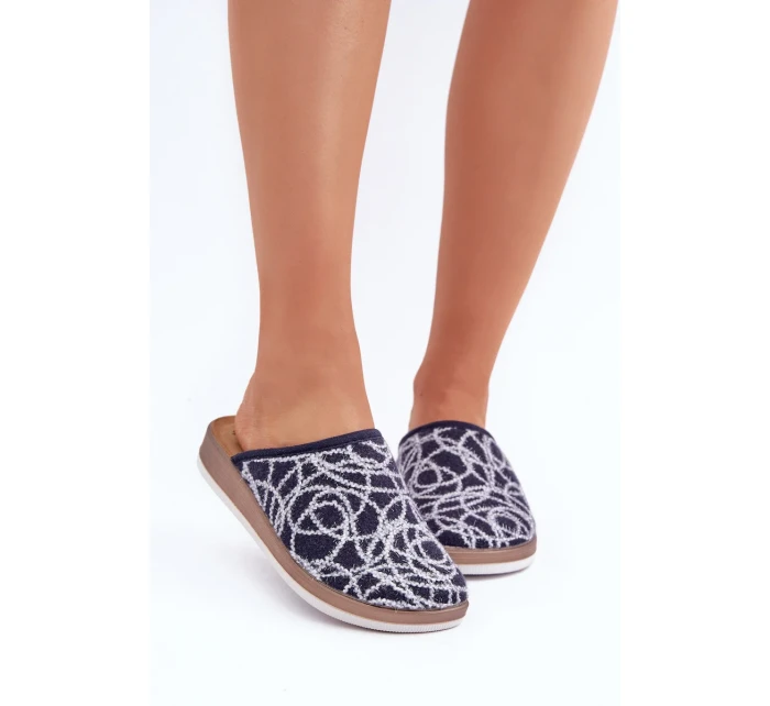 Lesklé Dámské Pantofle Inblu CT000028 Modré