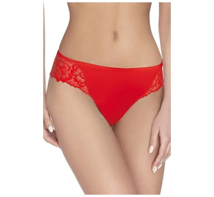 Dámské kalhotky string N088 červené - Ewana