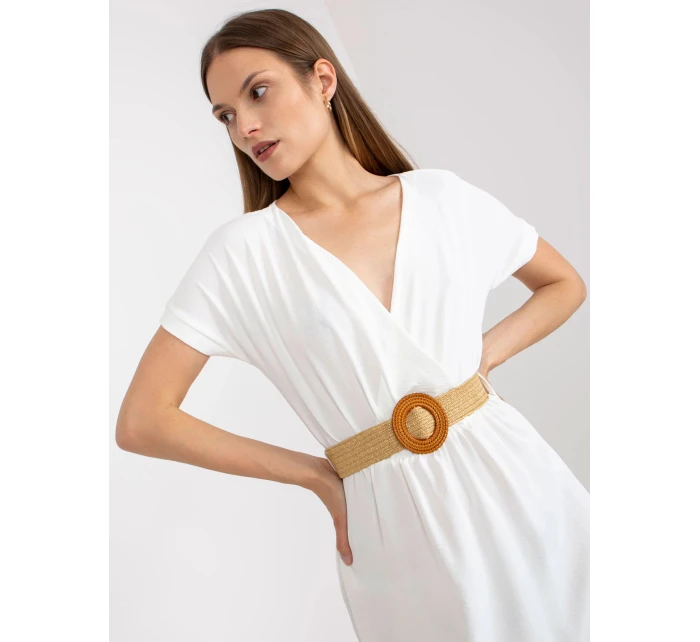 Dámské šaty CA SK model 21207516 Bílá - Rue Paris Dámské šaty CA SK model 21207516 Bílá - Rue Paris