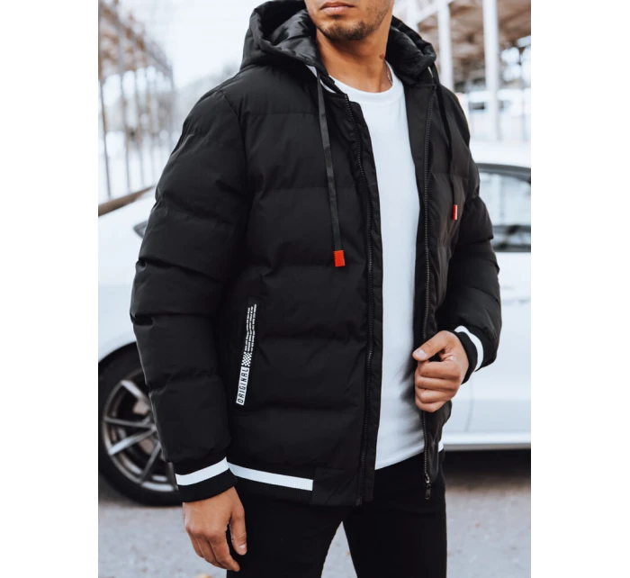 Pánská zimní bunda bomber černá FashionStreet TX4505