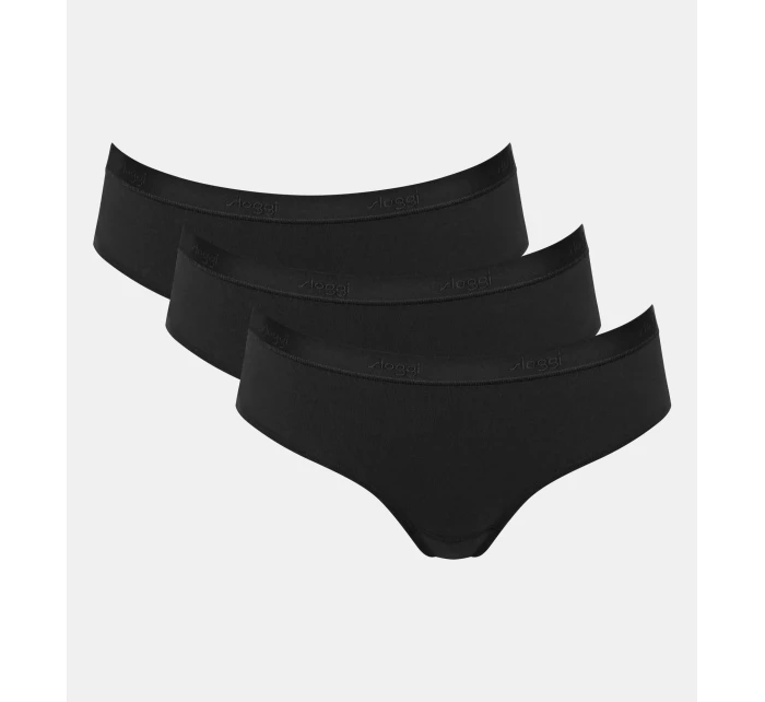 sloggi GO Casual Hipster 3P - BLACK - SLOGGI BLACK - SLOGGI