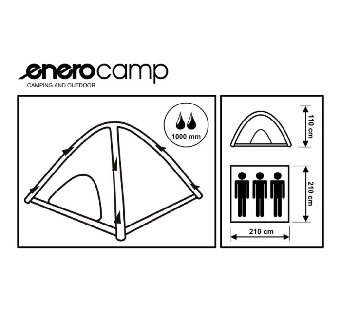 Stan pro 3 osoby   CAMP model 21827095 - Enero