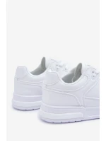 Pánské Tenisky Z Eko Kůže Big Star OO174003 Bílé Pánské Tenisky Z Eko Kůže Big Star OO174003 Bílé