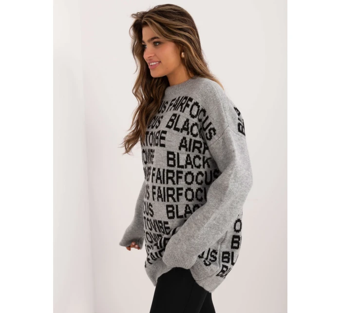 Jumper BA SW 0546.07 šedý Jumper BA SW 0546.07 šedý